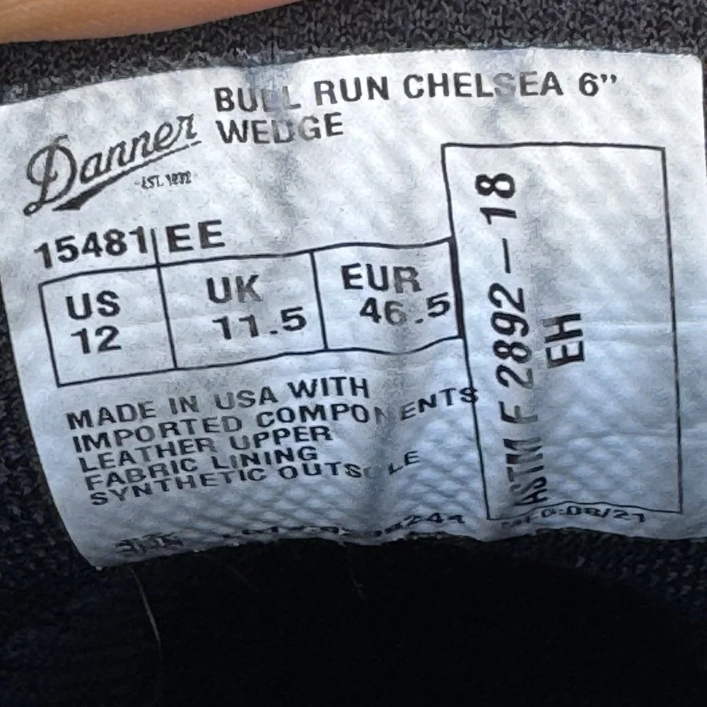 Size 12EE - Danner Bull Run Chelsea 6